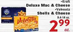Rio Valley Market •Kraft Deluxe Mac & Cheese •Velveeta Shells & Cheese offer