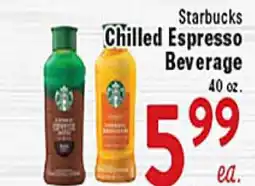 Rio Valley Market Starbucks Chilled Espresso Beverage offer