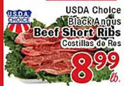 Rio Valley Market USDA Choice Black Angus Beef Short Ribs offer