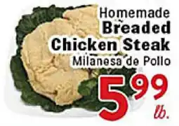 Rio Valley Market Homemade Breaded Chicken Steak offer