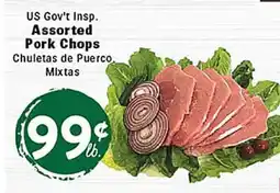 Rio Valley Market US Gov't Insp. Assorted Pork Chops offer