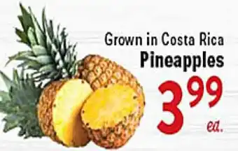 Rio Valley Market Pineapples offer