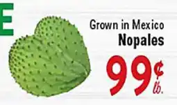 Rio Valley Market Nopales offer