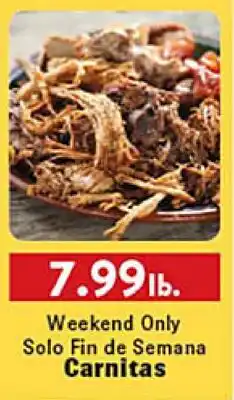 Rio Valley Market Carnitas offer