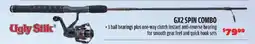 Big 5 Ugly Stik Gx2 spin combo offer