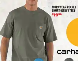 Big 5 Carhartt workwear pocket short-sleeve tees offer