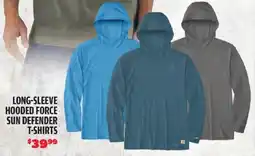 Big 5 Carhartt long-sleeve hooded force sun defender t-shirts offer