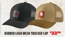 Big 5 Carhartt rubber logo mesh trucker cap offer