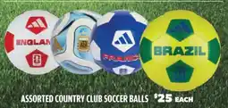 Big 5 Assorted country club soccer balls offer