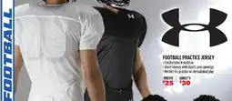 Big 5 Under Armour football practice jersey offer