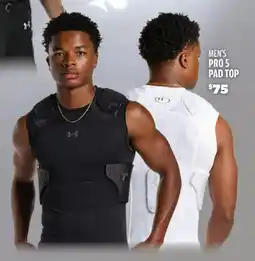 Big 5 Under armour men's pro 5 pad top offer