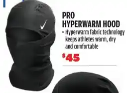 Big 5 Nike pro hyperwarm hood offer