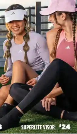 Big 5 Adidas superlite visor offer