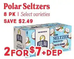 Market of Choice Polar Seltzers offer