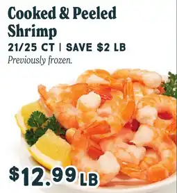 Market of Choice Cooked & Peeled Shrimp offer