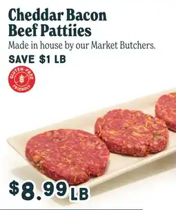 Market of Choice Cheddar Bacon Beef Patties offer