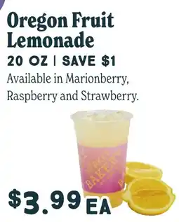 Market of Choice Oregon Fruit Lemonade offer