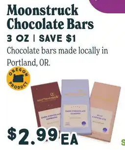 Market of Choice Moonstruck Chocolate Bars offer