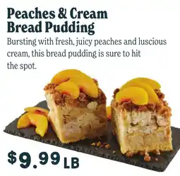 Market of Choice Peaches & Cream Bread Pudding offer