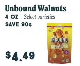Market of Choice Unbound walnuts offer