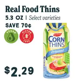 Market of Choice Real Food Corn Thins offer