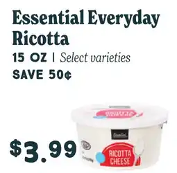 Market of Choice Essential Everyday Ricotta offer