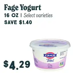 Market of Choice Fage Yogurt offer