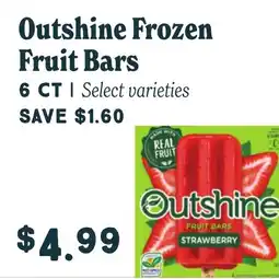 Market of Choice Outshine frozen fruit bars offer
