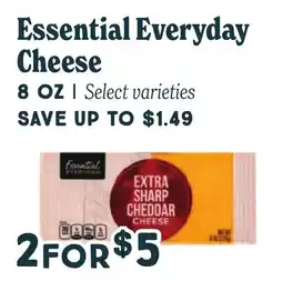 Market of Choice Essential Everyday Cheese offer