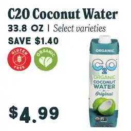 Market of Choice C20 Coconut Water offer