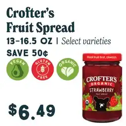 Market of Choice Crofter's Fruit Spread offer