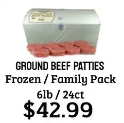 Seven Mile Market Ground Beef Patties offer
