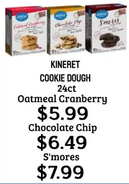 Seven Mile Market Kineret cookie dough offer