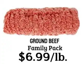Seven Mile Market Ground Beef Family Pack offer
