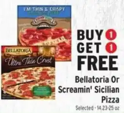 Brookshire's Bellatoria Or Screamin' Sicilian Pizza offer