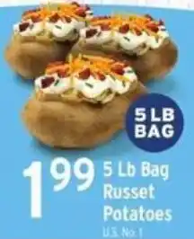Brookshire's 5 Lb Bag Russet Potatoes offer