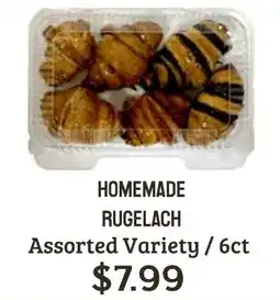 Seven Mile Market Homemade rugelach offer
