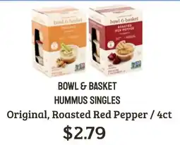 Seven Mile Market Bowl & Basket Hummus Singles offer