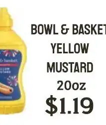 Seven Mile Market Bowl & Basket yellow mustard offer