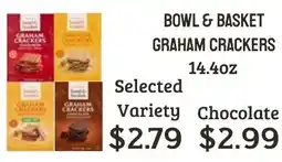 Seven Mile Market Bowl & Basket graham crackers offer