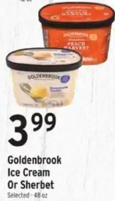Brookshire's Goldenbrook Ice Cream Or Sherbet offer