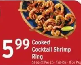 Brookshire's Cooked Cocktail Shrimp Ring offer