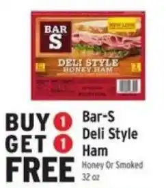 Brookshire's Bar-S Deli Style Ham offer