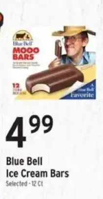 Brookshire's Blue Bell Ice Cream Bars offer