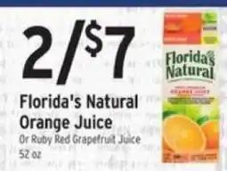 Brookshire's Florida's Natural Orange Juice offer