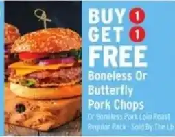 Brookshire's Boneless Or Butterfly Pork Chops offer