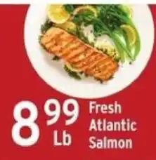 Brookshire's Fresh Atlantic Salmon offer