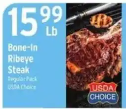 Brookshire's Bone-In Ribeye Steak offer