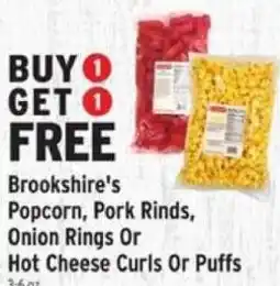 Brookshire's Brookshire's Popcorn, Pork Rinds, Onion Rings Or Hot Cheese Curls Or Puffs offer