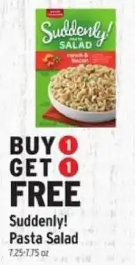 Brookshire's Suddenly! Pasta Salad offer
